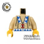 LEGO Mini Figure Torso Indian Chief