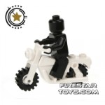 LEGO White Motorbike