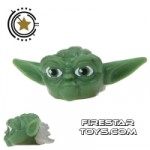 LEGO Mini Figure Heads Star Wars Yoda