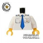 LEGO Mini Figure Torso Ship Captain