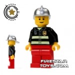 LEGO City Mini Figure  Fireman Red Trousers