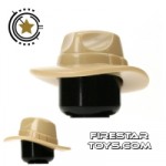 LEGO Cowboy Fedora Hat Tan