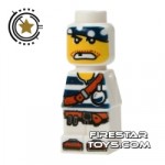 LEGO Games Microfig Plank Pirate White