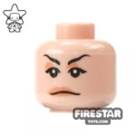 LEGO Mini Figure Heads Female Pale Lips