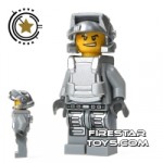 LEGO Power Miners Mini Figure Engineer With Armour