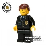 LEGO City Mini Figure Police Cheek Lines