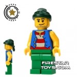 LEGO Pirate Mini Figure Pirate Green Legs and Bandana