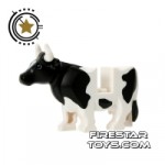 LEGO Animals Mini Figure Cow with Black Spots