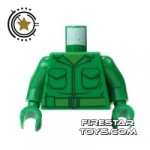 LEGO Mini Figure Torso Green Army