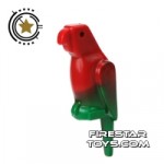 LEGO Animals Mini Figure Parrot Red And Green