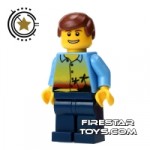 LEGO City Mini Figure Sunset Top