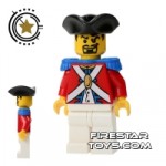 LEGO Pirate Mini Figure Imperial Soldier II Officer 3