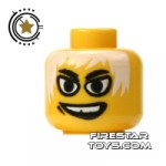 LEGO Mini Figure Heads White Hair