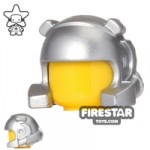 LEGO Space Helmet Metallic Silver