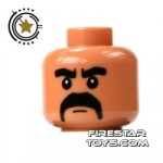 LEGO Mini Figure Heads Big Moustache
