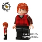 LEGO Harry Potter Mini Figure Ron Weasley Tartan