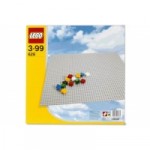 LEGO Bricks 628 X-Large Gray Baseplate