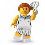 LEGO Minifigures Tennis Player