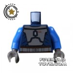 LEGO Mini Figure Torso Mandalorian Armour