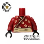 LEGO Mini Figure Torso Samurai Robe