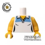 LEGO Mini Figure Torso Female Tennis Shirt