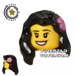 LEGO Hair Long Hair With Flower