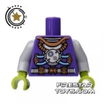 LEGO Mini Figure Torso Purple With Space Armour