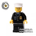 LEGO City Mini Figure Police Smiling