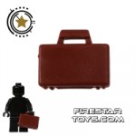 LEGO Briefcase Reddish Brown