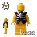 LEGO Black And Silver Skeleton Armour