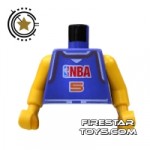 LEGO Mini Figure Torso NBA Player 5