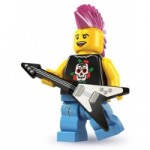 LEGO Minifigures Punk Rocker