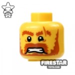 LEGO Mini Figure Heads Angry