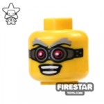 LEGO Mini Figure Heads Crazy Goggles