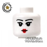 LEGO Mini Figure Heads Geisha