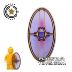 LEGO Gungan Patrol Shield Transparent