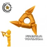 LEGO Throwing Star Pearl Gold