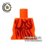 Arealight Mini Figure Torso Orange With Stripes