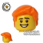 Arealight Mini Figure Hair Hero Hair Orange