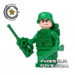 Custom Design Mini Figure Green Army Patrol