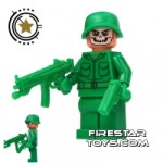 Custom Design Mini Figure Green Army Ghost Soldier
