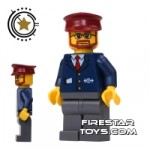 LEGO City Mini Figure Train Conductor