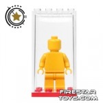 Minifigure Display Case Red Base