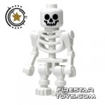 LEGO Mini Figure Skeleton Straight Arms