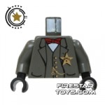LEGO Mini Figure Torso Sheriff
