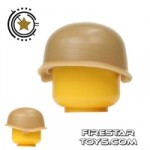 SI-DAN US M-1 Army Helmet Dark Tan