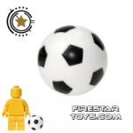 LEGO Football Soccer BallBlack and White