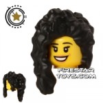 LEGO Hair Wavy Ponytail Black