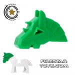LEGO Horse Battle Helmet Green