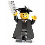 LEGO Minifigures Graduate